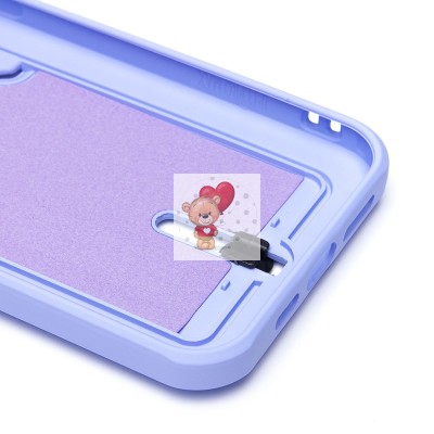 Чехол-накладка для Apple iPhone 13 Pro Max (светло-фиолетовый) - SC304 с картхолдером Чехол-накладка для Apple iPhone 13 Pro Max (светло-фиолетовый) - SC304 с картхолдером