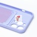Чехол-накладка для Apple iPhone 13 Pro (темно-фиолетовый) - SC304 с картхолдером Чехол-накладка для Apple iPhone 13 Pro (темно-фиолетовый) - SC304 с картхолдером