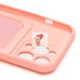 Чехол-накладка для Apple iPhone 13 Pro (светло-розовый) - SC304 с картхолдером