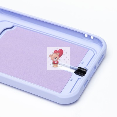 Чехол-накладка для Apple iPhone 13 (темно-фиолетовый) - SC304 с картхолдером Чехол-накладка для Apple iPhone 13 (темно-фиолетовый) - SC304 с картхолдером