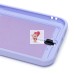Чехол-накладка для Apple iPhone 13 (светло-фиолетовый) - SC304 с картхолдером