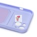 Чехол-накладка для Apple iPhone 13 (светло-фиолетовый) - SC304 с картхолдером