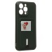 Чехол-накладка для Apple iPhone 14 Pro Max (темно-зеленый) - SC304 с картхолдером Чехол-накладка для Apple iPhone 14 Pro Max (темно-зеленый) - SC304 с картхолдером