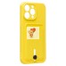 Чехол-накладка для Apple iPhone 14 Pro Max (желтый) - SC304 с картхолдером Чехол-накладка для Apple iPhone 14 Pro Max (желтый) - SC304 с картхолдером