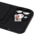 Чехол-накладка для Apple iPhone 14 Pro (черный) - SC304 с картхолдером Чехол-накладка для Apple iPhone 14 Pro (черный) - SC304 с картхолдером