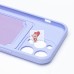 Чехол-накладка для Apple iPhone 14 Pro (темно-фиолетовый) - SC304 с картхолдером Чехол-накладка для Apple iPhone 14 Pro (темно-фиолетовый) - SC304 с картхолдером
