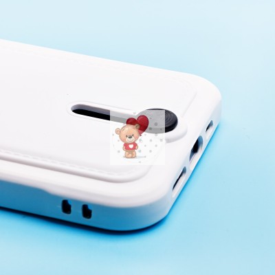 Чехол-накладка для Apple iPhone 14 Pro (белый) - SC304 с картхолдером Чехол-накладка для Apple iPhone 14 Pro (белый) - SC304 с картхолдером