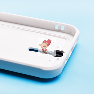 Чехол-накладка для Apple iPhone 14 Pro (белый) - SC304 с картхолдером Чехол-накладка для Apple iPhone 14 Pro (белый) - SC304 с картхолдером