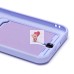 Чехол-накладка для Apple iPhone 15 Pro Max (светло-фиолетовый) - SC304 с картхолдером