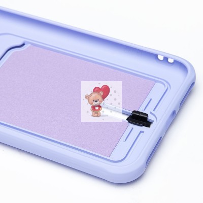 Чехол-накладка для Apple 8 Plus (темно-фиолетовый) - SC304 с картхолдером