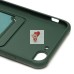 Чехол-накладка для Apple iPhone 7 Plus (темно-зеленый) - SC304 с картхолдером