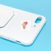 Чехол-накладка для Apple iPhone 8 Plus (белый) - SC304 с картхолдером