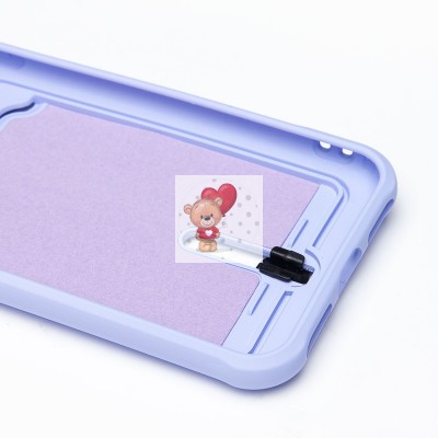 Чехол-накладка для Apple iPhone 8 (темно-фиолетовый) - SC304 с картхолдером