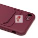 Чехол-накладка для Apple iPhone SE 2020 (бордовый) - SC304 с картхолдером Чехол-накладка для Apple iPhone SE 2020 (бордовый) - SC304 с картхолдером