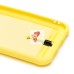 Чехол-накладка для Apple iPhone 7 (желтый) - SC304 с картхолдером