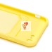 Чехол-накладка для Apple iPhone 7 (желтый) - SC304 с картхолдером