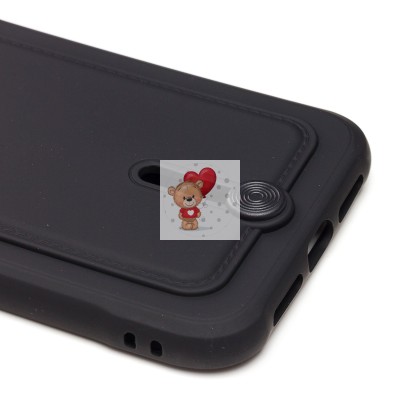 Чехол-накладка для Apple iPhone XR (черный) - SC304 с картхолдером Чехол-накладка для Apple iPhone XR (черный) - SC304 с картхолдером