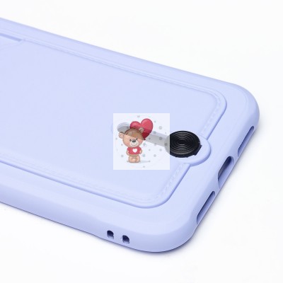 Чехол-накладка для Apple iPhone XR (темно-фиолетовый) - SC304 с картхолдером Чехол-накладка для Apple iPhone XR (темно-фиолетовый) - SC304 с картхолдером