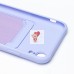 Чехол-накладка для Apple iPhone XR (темно-фиолетовый) - SC304 с картхолдером Чехол-накладка для Apple iPhone XR (темно-фиолетовый) - SC304 с картхолдером