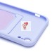 Чехол-накладка для Apple iPhone XR (светло-фиолетовый) - SC304 с картхолдером Чехол-накладка для Apple iPhone XR (светло-фиолетовый) - SC304 с картхолдером