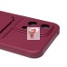 Чехол-накладка для Honor 200 lite (бордовый) - SC304 с картхолдером Чехол-накладка для Honor 200 lite (бордовый) - SC304 с картхолдером