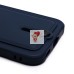 Чехол-накладка для Honor 200 Lite (темно-синий) - SC304 с картхолдером