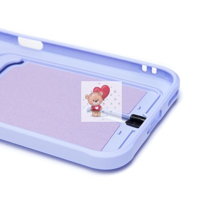 Чехол-накладка для Honor 200 lite (светло-фиолетовый) - SC304 с картхолдером