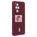 Чехол-накладка для Honor 200 Pro (бордовый) - SC304 с картхолдером Чехол-накладка для Honor 200 Pro (бордовый) - SC304 с картхолдером
