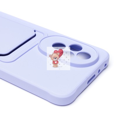 Чехол-накладка для Honor 200 (светло-фиолетовый) - SC304 с картхолдером Чехол-накладка для Honor 200 (светло-фиолетовый) - SC304 с картхолдером