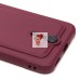 Чехол-накладка для Huawei nova 8i (бордовый) - SC304 с картхолдером Чехол-накладка для Huawei nova 8i (бордовый) - SC304 с картхолдером