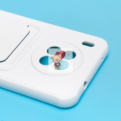 Чехол-накладка для Huawei nova 8i (белый) - SC304 с картхолдером Чехол-накладка для Huawei nova 8i (белый) - SC304 с картхолдером