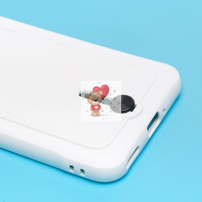 Чехол-накладка для Huawei nova 8i (белый) - SC304 с картхолдером Чехол-накладка для Huawei nova 8i (белый) - SC304 с картхолдером