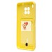 Чехол-накладка для Huawei nova 8i (желтый) - SC304 с картхолдером Чехол-накладка для Huawei nova 8i (желтый) - SC304 с картхолдером