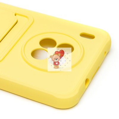 Чехол-накладка для Huawei nova 8i (желтый) - SC304 с картхолдером Чехол-накладка для Huawei nova 8i (желтый) - SC304 с картхолдером