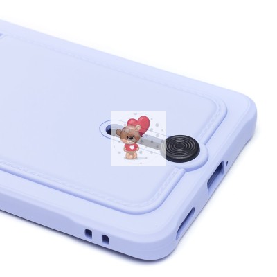 Чехол-накладка для Huawei Nova 9 (светло-фиолетовый) - SC304 с картхолдером Чехол-накладка для Huawei Nova 9 (светло-фиолетовый) - SC304 с картхолдером