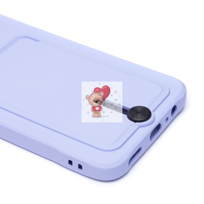 Чехол-накладка для Honor X7b 5G (светло-фиолетовый) - SC304 с картхолдером Чехол-накладка для Honor X7b 5G (светло-фиолетовый) - SC304 с картхолдером