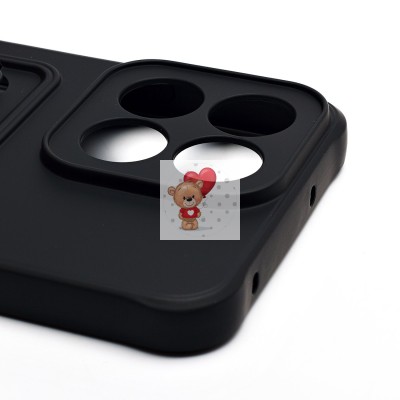 Чехол-накладка для Honor X7c (черный) - SC304 с картхолдером Чехол-накладка для Honor X7c (черный) - SC304 с картхолдером