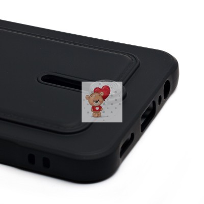 Чехол-накладка для Honor X7c (черный) - SC304 с картхолдером Чехол-накладка для Honor X7c (черный) - SC304 с картхолдером