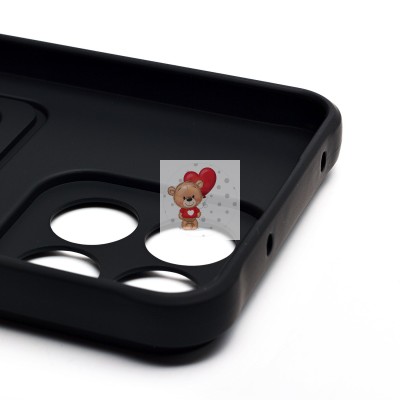 Чехол-накладка для Honor X7c (черный) - SC304 с картхолдером Чехол-накладка для Honor X7c (черный) - SC304 с картхолдером