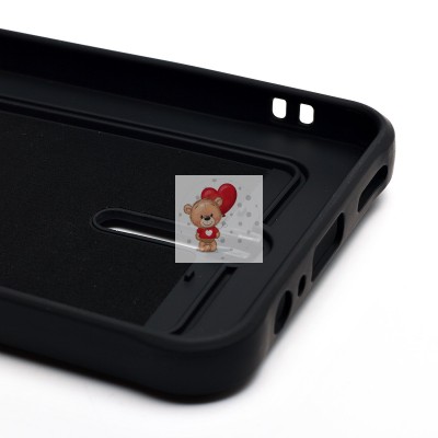 Чехол-накладка для Honor X7c (черный) - SC304 с картхолдером Чехол-накладка для Honor X7c (черный) - SC304 с картхолдером