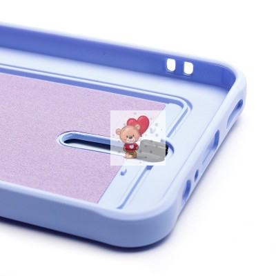 Чехол-накладка для Honor X7c (светло-фиолетовый) - SC304 с картхолдером Чехол-накладка для Honor X7c (светло-фиолетовый) - SC304 с картхолдером