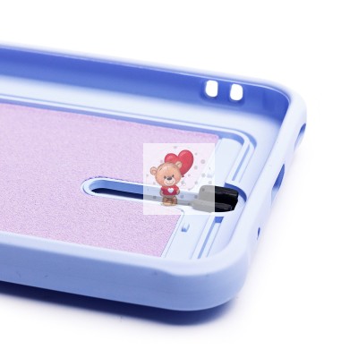 Чехол-накладка для Honor X8a (светло-фиолетовый) - SC304 с картхолдером Чехол-накладка для Honor X8a (светло-фиолетовый) - SC304 с картхолдером