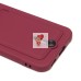 Чехол-накладка для Honor X8c (бордовый) - SC304 с картхолдером