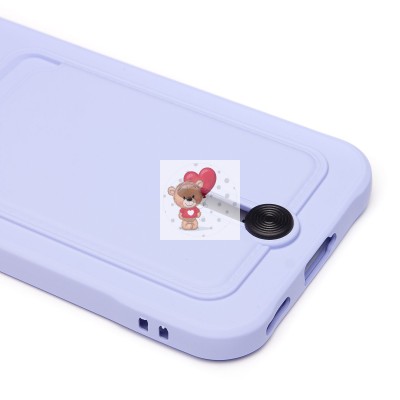 Чехол-накладка для Honor X8c (светло-фиолетовый) - SC304 с картхолдером Чехол-накладка для Honor X8c (светло-фиолетовый) - SC304 с картхолдером