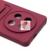 Чехол-накладка для Honor X9c (бордовый) - SC304 с картхолдером