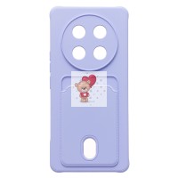 Чехол-накладка для Honor X9c (светло-фиолетовый) - SC304 с картхолдером Чехол-накладка для Honor X9c (светло-фиолетовый) - SC304 с картхолдером