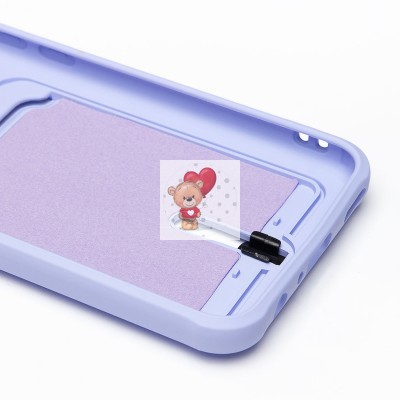 Чехол-накладка для Huawei P Smart 2019 (темно-фиолетовый) - SC304 с картхолдером Чехол-накладка для Huawei P Smart 2019 (темно-фиолетовый) - SC304 с картхолдером