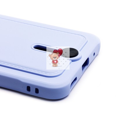 Чехол-накладка для Huawei Honor 90 lite (светло-фиолетовый) - SC304 с картхолдером
