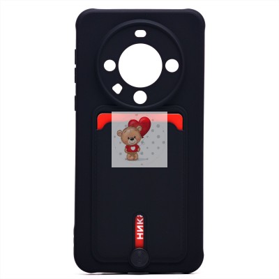 Чехол-накладка для Huawei Mate 60 Pro (черный) - SC304 с картхолдером Чехол-накладка для Huawei Mate 60 Pro (черный) - SC304 с картхолдером