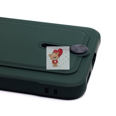 Чехол-накладка для Huawei Mate 60 Pro (темно-зеленый) - SC304 с картхолдером Чехол-накладка для Huawei Mate 60 Pro (темно-зеленый) - SC304 с картхолдером